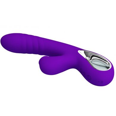 Перезаряжаемый вибратор Jersey с вакуумно-волновым стимулятором