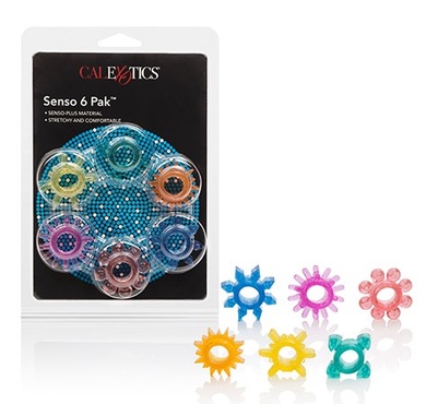 Набор эрекционных колец Senso-6 Pak