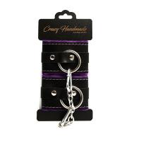 Оковы прямоугольные с мягкой фиолетовой подкладкой