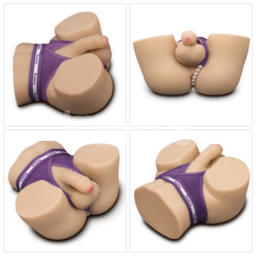 Реалистичный мастурбатор с анусом и фаллоимитатором Streetgirl's №16