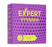 Презервативы точечные EXPERT Studded (3 шт)