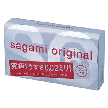 Полиуретановые презервативы Sagami Original 0,02 (6 шт)