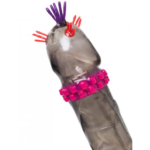 Презерватив черный Luxe Black Ultimate Реактивный Трезубец с ароматом шоколада 1 шт