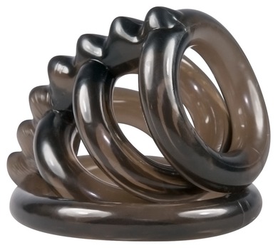 Насадка стимулирующая на пенис Bad Kitty 4 rings