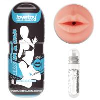 Мастурбатор в колбе губки Sex In A Can Mouth Stamina Tunnel