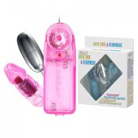 Двойная вибро-пуля с пультом управления Baile