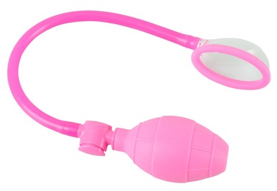 Помпа вагинальная розовая Labia Sucker