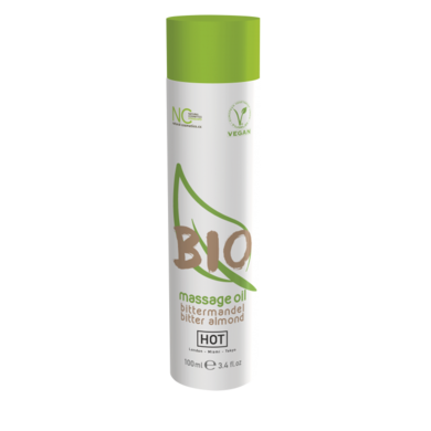 Массажное масло HOT BIO Massage с ароматом миндаля (100 мл)