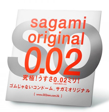 Полиуретановые презервативы Sagami Original 0,02 (1 шт)