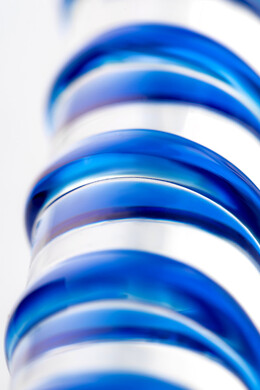 Двусторонний стеклянный фаллоимитатор Sexus Glass 19 см