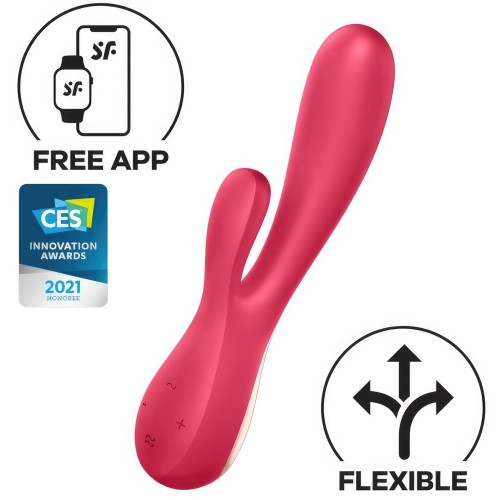 Смарт-вибратор красный Mono Flex Satisfyer 