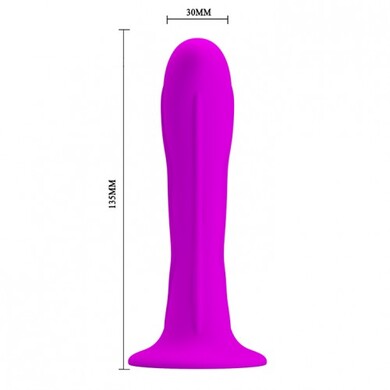 Анальный стимулятор с загнутой головкой Booty Passion