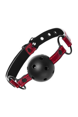 Кляп с красными ремешками Theatre