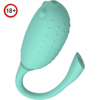 Виброяйцо и тренажер Кегеля с управлением от смартфона Magic Motion Fugu зеленый