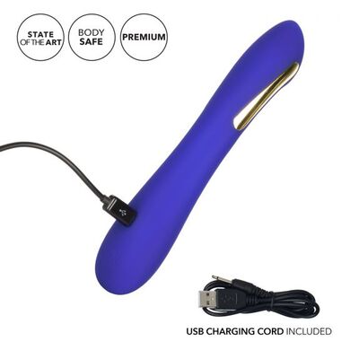 Перезаряжаемый вибратор с вибрацией и электростимуляцией Impulse Intimate E-Stimulator Petite Wand