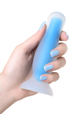 Анальная втулка светящаяся в темноте синяя Beyond Namor Glow