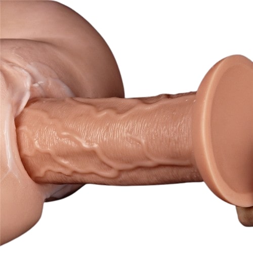 Большой фаллос на присоске Lovetoy Realistic Long Dildo 28 см