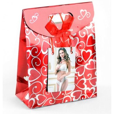 Ошейник из натуральной красной кожи с нежным белым мехом и поводок-цепочка с меховой петелькой