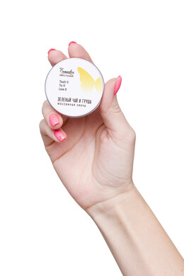 Свеча массажная Eromantica "Зелёный чай и груша" (30 мл)