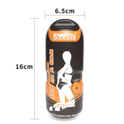 Мастурбатор попка в колбе Sex In A Can Anus Lotus Tunnel