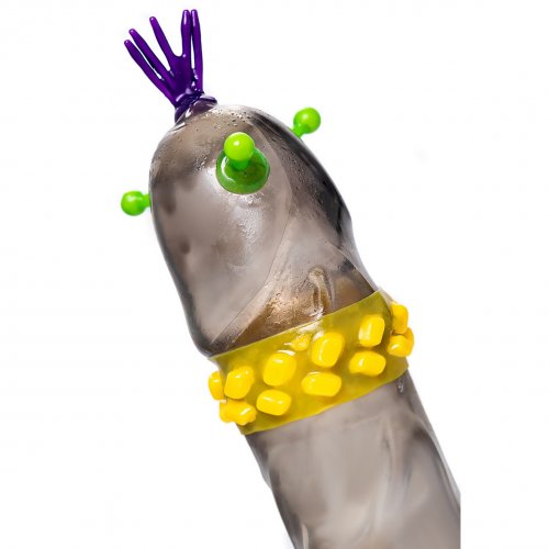 Презерватив черный Luxe Black Ultimate Хозяин Тайги с ароматом абрикоса 1 шт