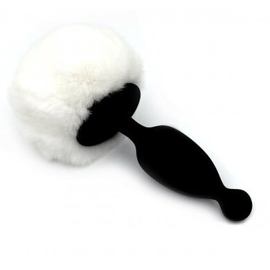 Анальная вибропробка со съемным хвостиком и управлением от смартфона Magic Motion Bunny