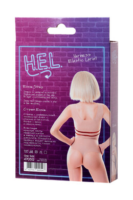 Стреп H.E.L. Essie красный, OS