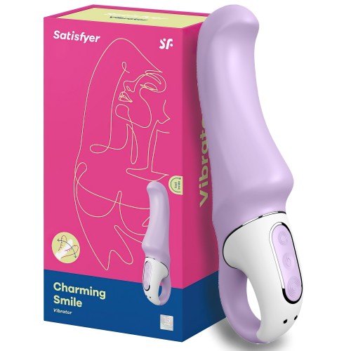 Вибратор для точки G сиреневый Charming Smile Satisfyer 