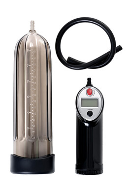 Помпа для пениса Sexus Men Expert полуавтоматическая с манометром