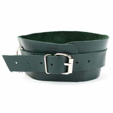 Ошейник классика изумруд