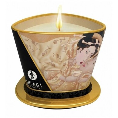 Массажная аромасвеча c ароматом ванили Shunga Desire (170 мл)