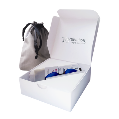 Вагинальные шарики со смещенным центром тяжести JoyDivision Joyballs secret синие