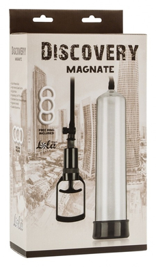 Вакуумная помпа прозрачная Discovery Magnate