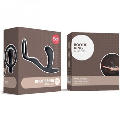 Анальная пробка с эрекционным кольцом Bootie Ring