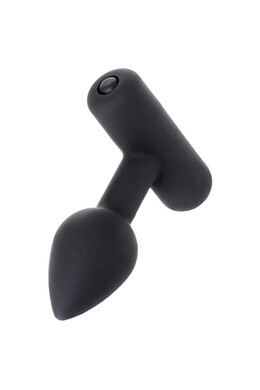 Анальная втулка с вибрацией Erotist Shaft чёрная