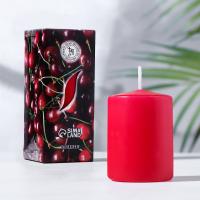 Свеча ароматическая в коробке "Вишня" (4*6 см)