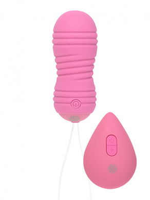 Виброшарики с циркуляцией розовые с дистанционным пультом Take It Easy Ray