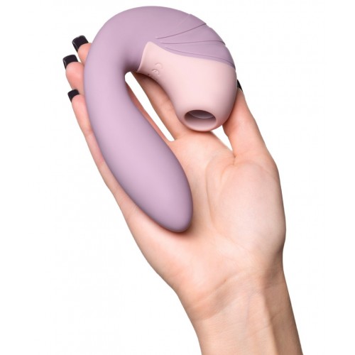 Вибратор с вакуумно-волновым стимулятором клитора розовый Satisfyer Supernova Old Rose