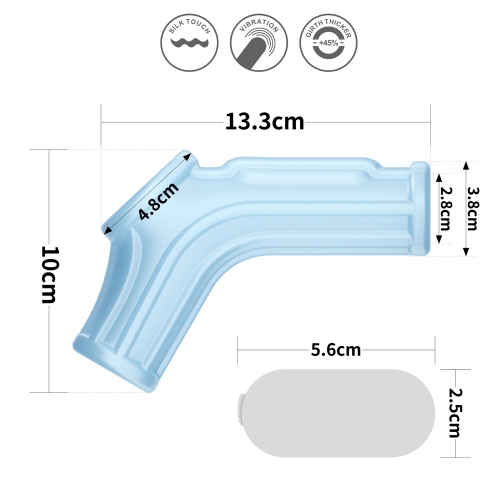 Рельефная вибронасадка на пенис и мошонку Vibrating Ridge Knights Ring with Scrotum Sleeve