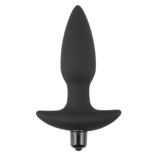 Анальная пробка с вибрацией Silicone Fantasy Anal Plug