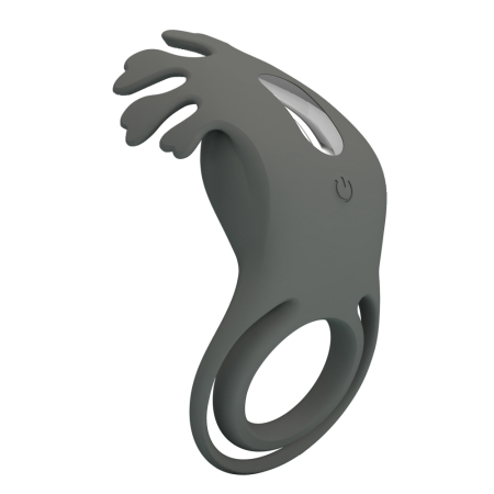 Перезаряжаемое эрекционное кольцо с вибростимуляцией клитора Pretty love Master Ring Ruben