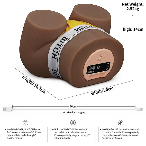 Реалистичный мастурбатор с вибрацией и эффектом вакума Streetgirl's Sensation Pulse