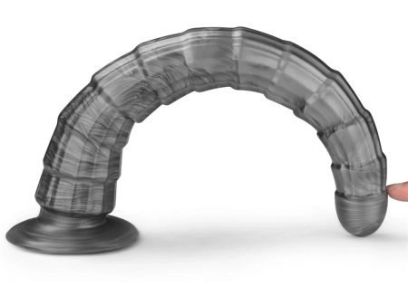 Нереалистичный вибратор Vibrax Slider 37 см