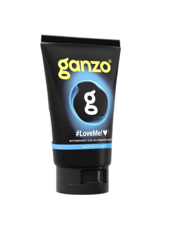 Интимная смазка на водной основе GANZO Love me (100 мл)