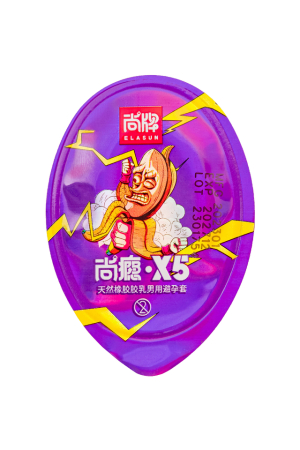 Презервативы особо тонкие с шипами Elasun G-spot bag X5 (6 шт)