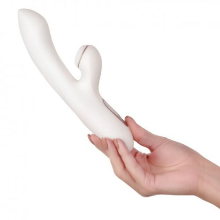Вибратор с вакуумно-волновым стимулятором клитора Pro+ G-Spot Satisfyer