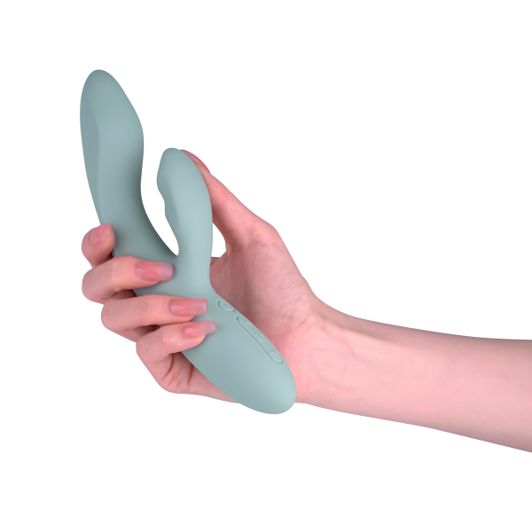 Интерактивный вибратор-кролик с подогревом Svakom Chika