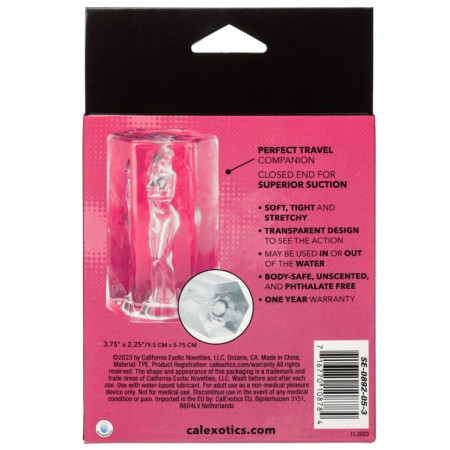 Мастурбатор с внутренним рельефом в виде женского тела Girls Girls Girls Crystal