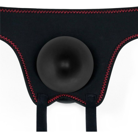 Трусики с реалистичным страпоном с мошонкой 18 см INGEN