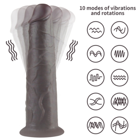 Реалистичный фаллоимитатор Dual Layer Silicone Nature Cock 20 см